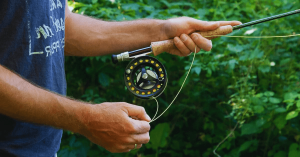 Avoiding your fishing line out of the sun